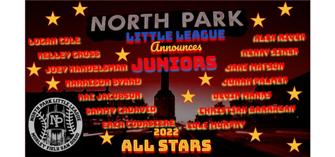 NPLL 2022 Junior All Stars